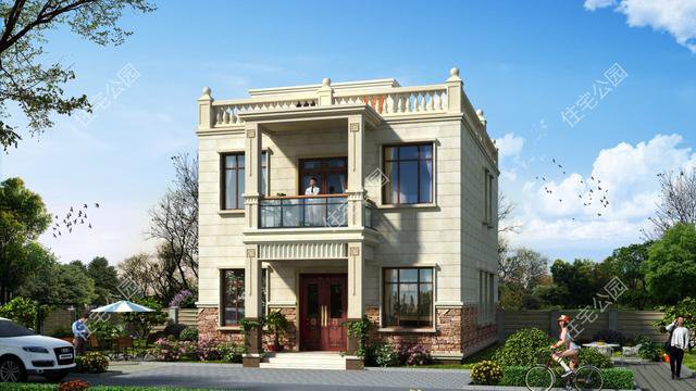 10套小戶型精致簡約的農村自建房方案戶型圖，適合小宅基地