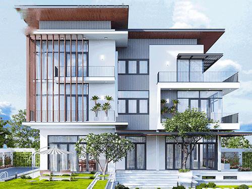 6棟超現(xiàn)代別墅自建房外觀圖片，2030年的超前設(shè)計(jì)感