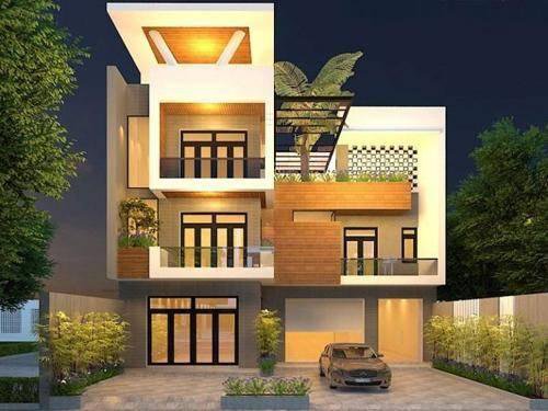 6棟超現(xiàn)代別墅自建房外觀圖片，2030年的超前設(shè)計(jì)感