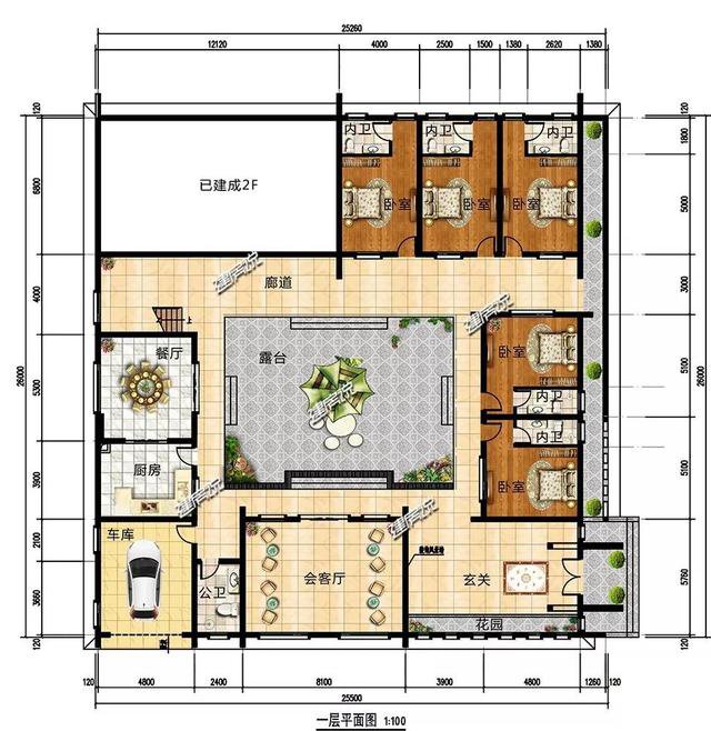 幾棟徽派的農村中式住宅外觀圖片及戶型設計圖，喜歡徽派的收藏了