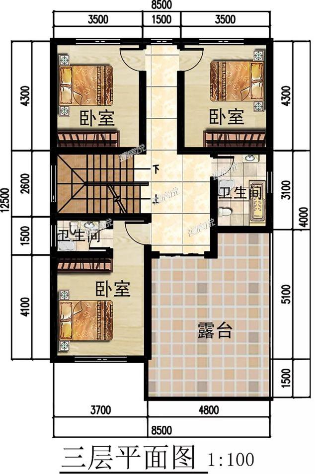 幾棟徽派的農村中式住宅外觀圖片及戶型設計圖，喜歡徽派的收藏了