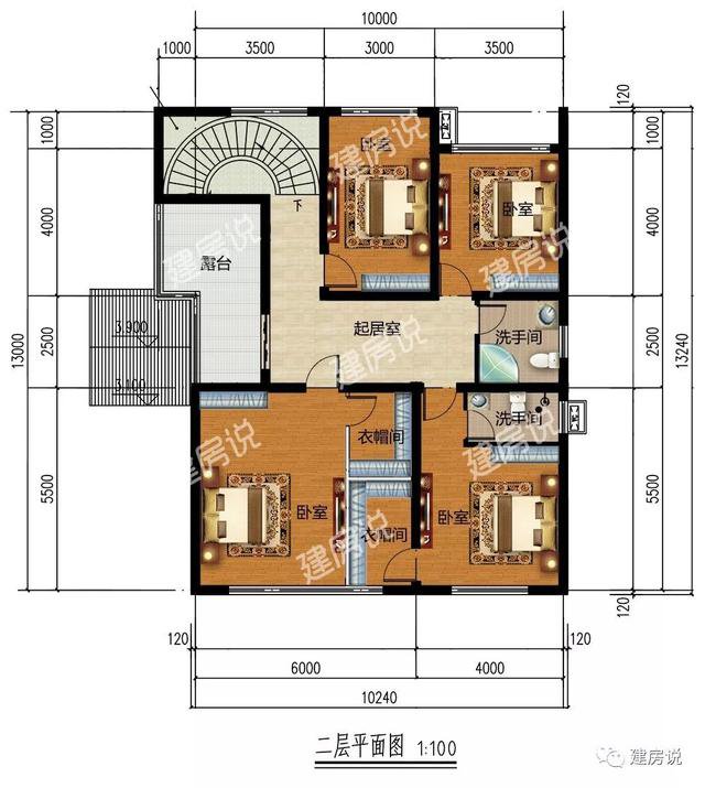 幾棟徽派的農村中式住宅外觀圖片及戶型設計圖，喜歡徽派的收藏了