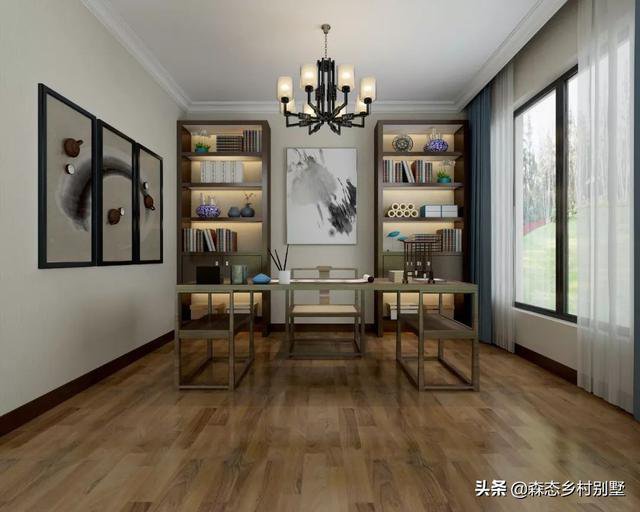 占地100平三層簡歐小戶型別墅戶型圖，小宅基地建房也可以很氣派