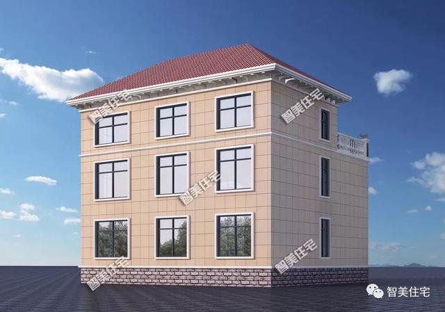 造價30-40萬的歐式二層半別墅方案設(shè)計圖，都是很流行的戶型