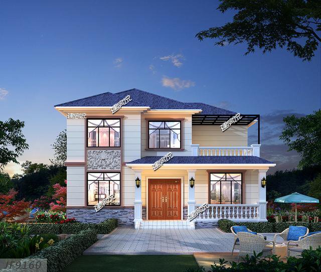 3款20幾萬的自建房圖，太漂亮了，十里八鄉(xiāng)都來問你要圖紙建房