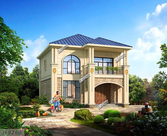 3款20幾萬的自建房圖，太漂亮了，十里八鄉(xiāng)都來問你要圖紙建房