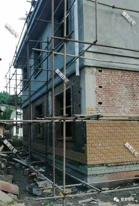 占地120平簡約普通二層自建房子設計圖，30萬內(nèi)，完工圖更漂亮