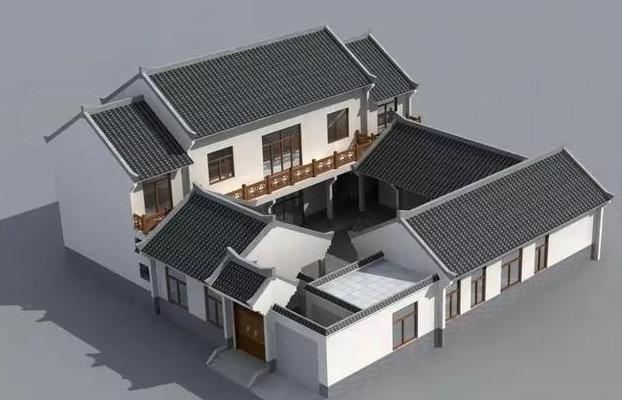 中式庭院別墅外觀效果圖大全，建一棟這樣的房子才叫有品位