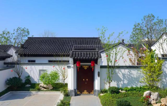 中式庭院別墅外觀效果圖大全，建一棟這樣的房子才叫有品位