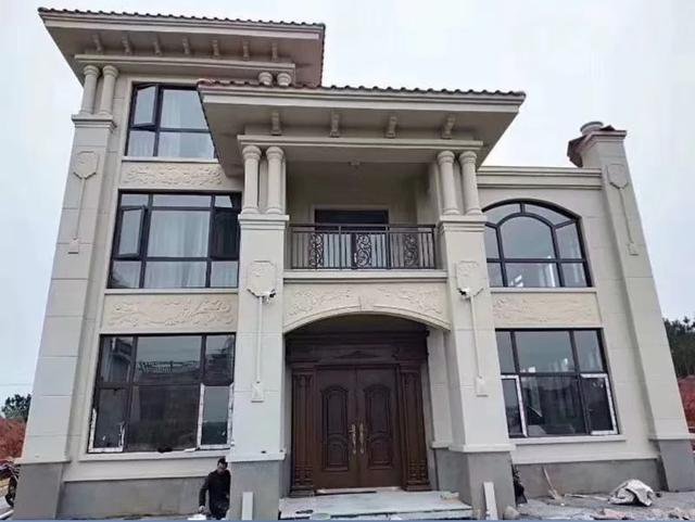 13套湖南豪華歐式農(nóng)村別墅完工圖，PK下哪套更好看