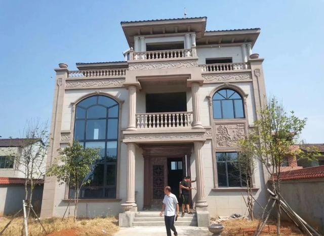 13套湖南豪華歐式農(nóng)村別墅完工圖，PK下哪套更好看