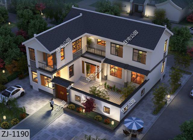 農(nóng)村“L”型自建房，這樣設(shè)計比別墅更顯高檔