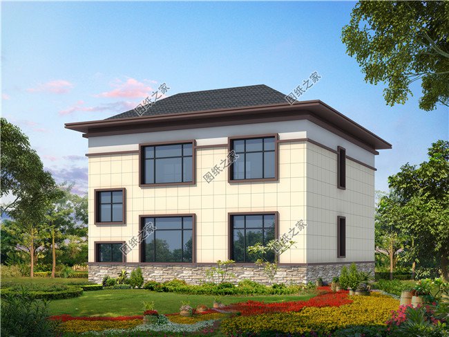 140平方米農(nóng)村二層房屋建筑設計圖紙