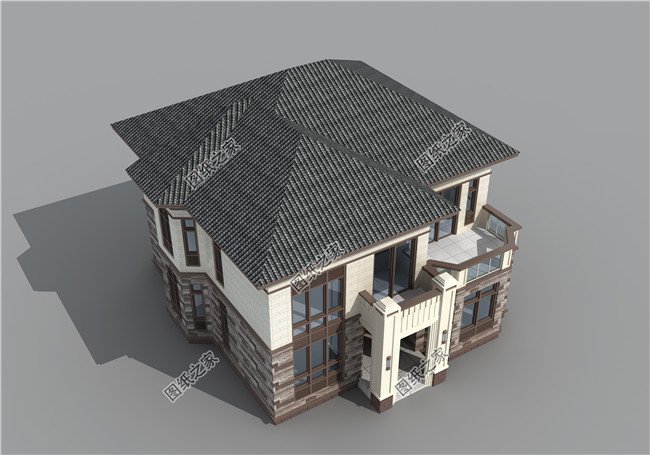 農(nóng)村二層房屋設(shè)施工計紙圖