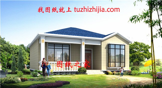 6款農(nóng)村蓋一層平房的設(shè)計(jì)圖，10萬(wàn)元就能建起來(lái)