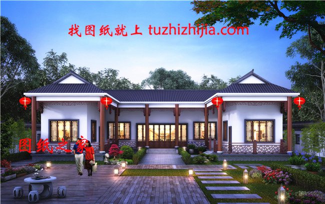 6款農(nóng)村蓋一層平房的設(shè)計(jì)圖，10萬(wàn)元就能建起來(lái)