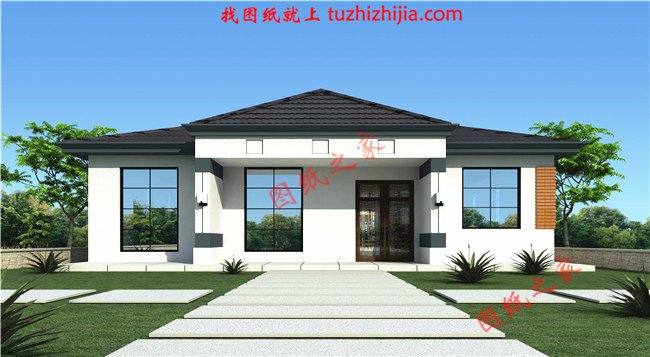 6款農(nóng)村蓋一層平房的設(shè)計(jì)圖，10萬(wàn)元就能建起來(lái)