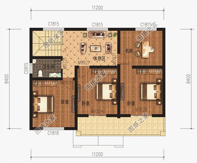 2024最火的二層農(nóng)村別墅戶型設(shè)計(jì)圖，大家都要收藏了準(zhǔn)備建！