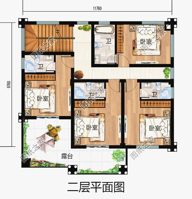 2024最火的二層農(nóng)村別墅戶型設(shè)計(jì)圖，大家都要收藏了準(zhǔn)備建！