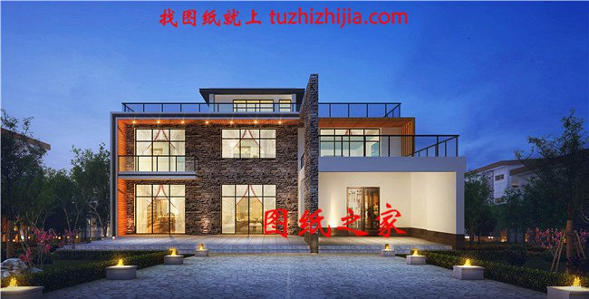 平頂=難看？你只是少個(gè)圖！10套平頂小別墅超好看