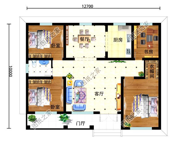 13×11米的宅基地，農(nóng)村一層平房帶個小院，怎么設(shè)計好？