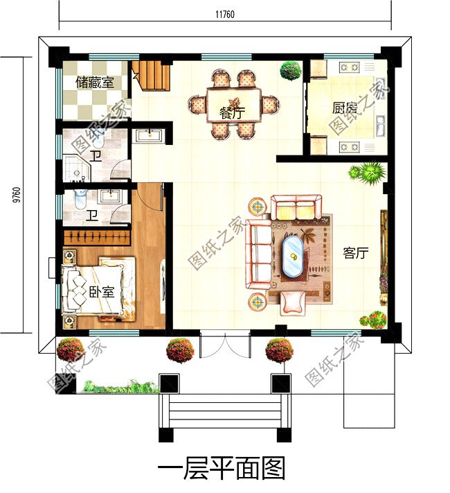 良心推薦，20款經(jīng)濟型農(nóng)村別墅圖紙，造價25萬內(nèi)