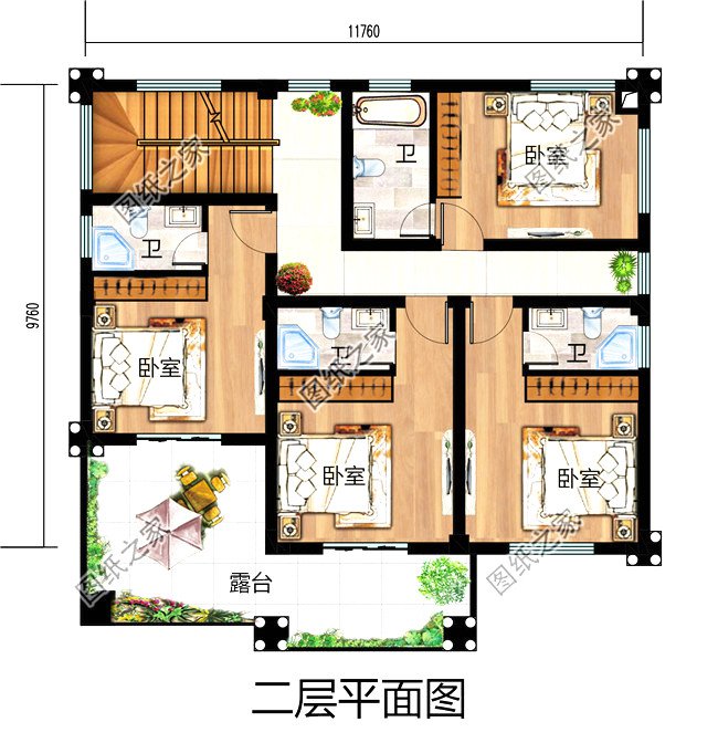 良心推薦，20款經(jīng)濟型農(nóng)村別墅圖紙，造價25萬內(nèi)