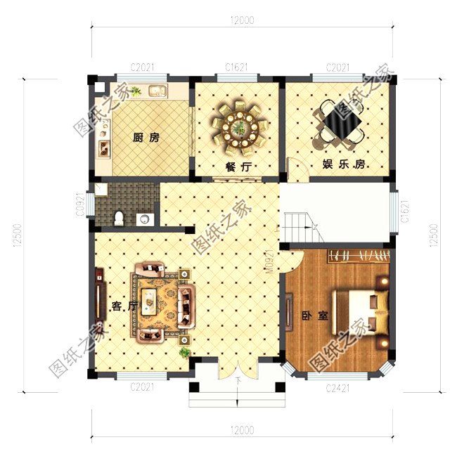 良心推薦，20款經(jīng)濟型農(nóng)村別墅圖紙，造價25萬內(nèi)