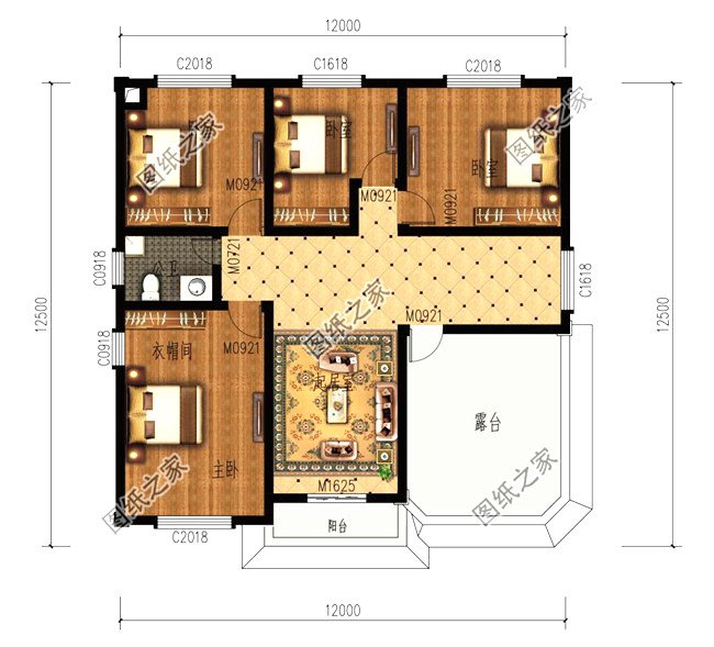 良心推薦，20款經(jīng)濟型農(nóng)村別墅圖紙，造價25萬內(nèi)