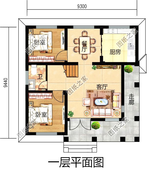 良心推薦，20款經(jīng)濟型農(nóng)村別墅圖紙，造價25萬內(nèi)