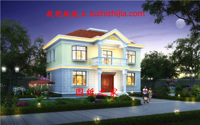 良心推薦，20款經(jīng)濟型農(nóng)村別墅圖紙，造價25萬內(nèi)