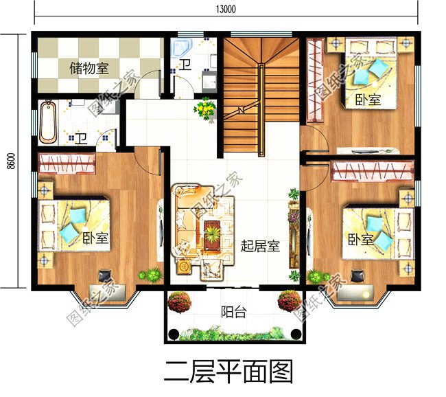 良心推薦，20款經(jīng)濟型農(nóng)村別墅圖紙，造價25萬內(nèi)