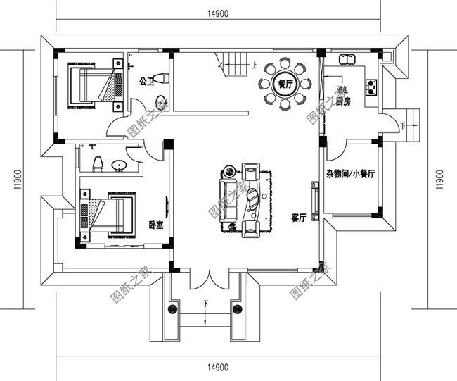 良心推薦，20款經(jīng)濟型農(nóng)村別墅圖紙，造價25萬內(nèi)