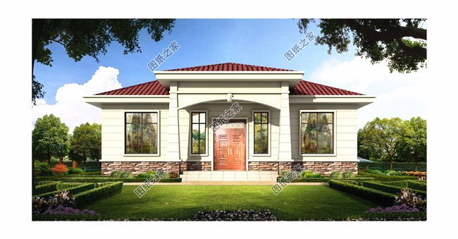 6套最漂亮的一層平房圖片【附設(shè)計(jì)方案】，忍不住推薦