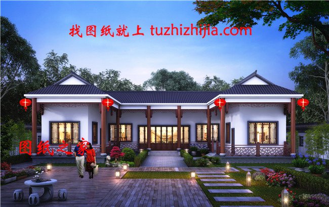 6套最漂亮的一層平房圖片【附設(shè)計(jì)方案】，忍不住推薦