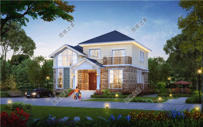 2024年好看的別墅外觀效果圖大全【多圖】