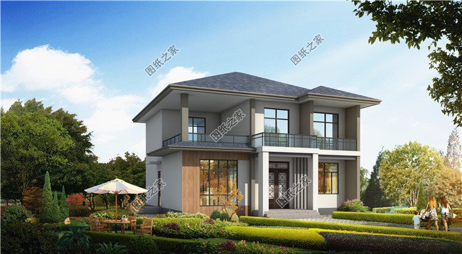 2024年好看的別墅外觀效果圖大全【多圖】