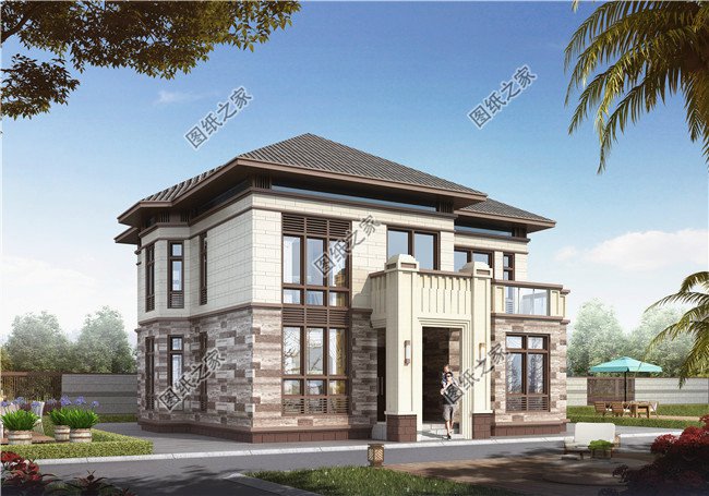 2024年好看的別墅外觀效果圖大全【多圖】