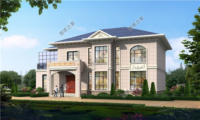 2024年好看的別墅外觀效果圖大全【多圖】