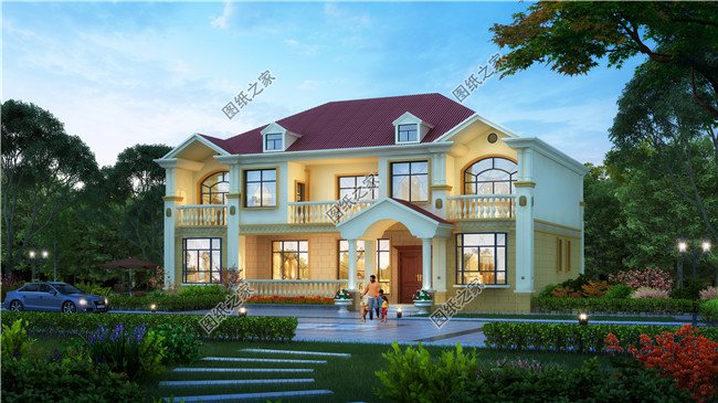 2024年好看的別墅外觀效果圖大全【多圖】