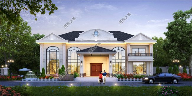 2024年好看的別墅外觀效果圖大全【多圖】