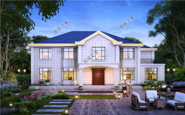 2024年好看的別墅外觀效果圖大全【多圖】