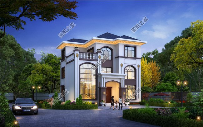 2024年好看的別墅外觀效果圖大全【多圖】