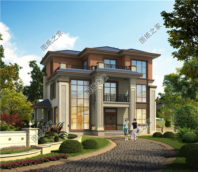 2024年好看的別墅外觀效果圖大全【多圖】