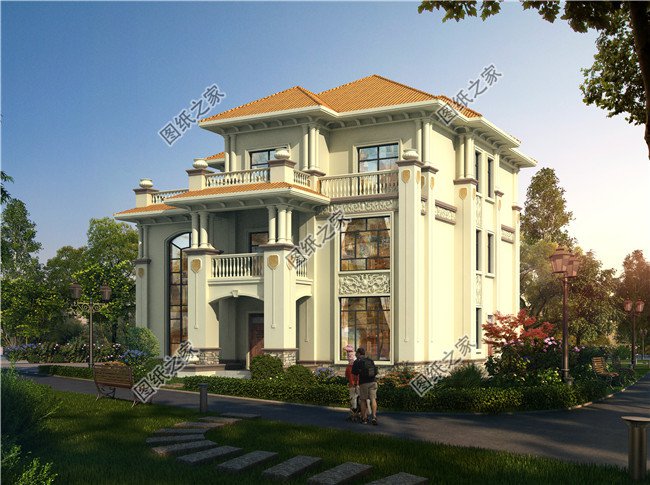 2024年好看的別墅外觀效果圖大全【多圖】