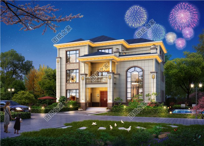 2024年好看的別墅外觀效果圖大全【多圖】