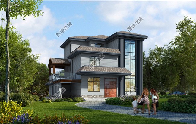 現(xiàn)代風(fēng)格別墅外觀效果圖片大全，一次看個夠