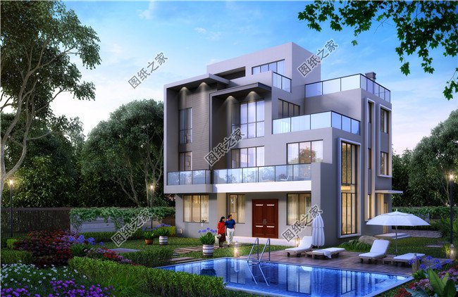 現(xiàn)代風(fēng)格別墅外觀效果圖片大全，一次看個夠