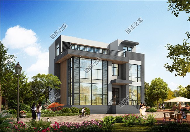 現(xiàn)代風(fēng)格別墅外觀效果圖片大全，一次看個夠