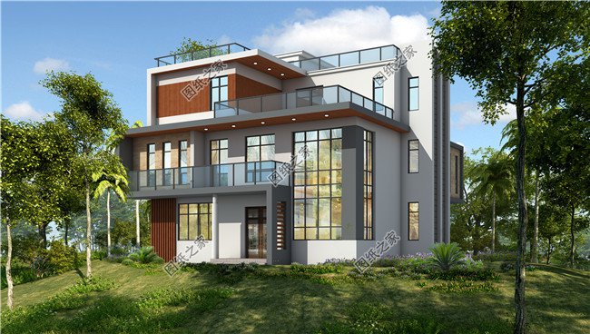 現(xiàn)代風(fēng)格別墅外觀效果圖片大全，一次看個夠